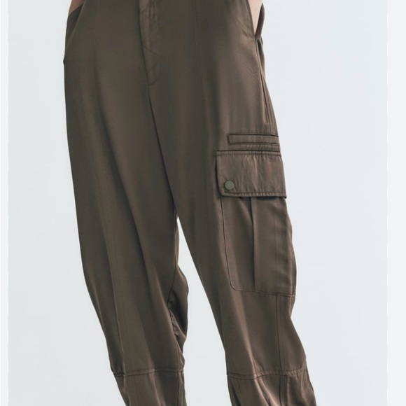 ZARA SATIN JOGGERS. SIZE MEDIUM - Picture 5 of 10